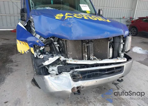 2019 Nissan Nv Cargo Nv3500 Hd Sl V8 из США, поврежденный, VIN 1N6AF0LYXKN803311